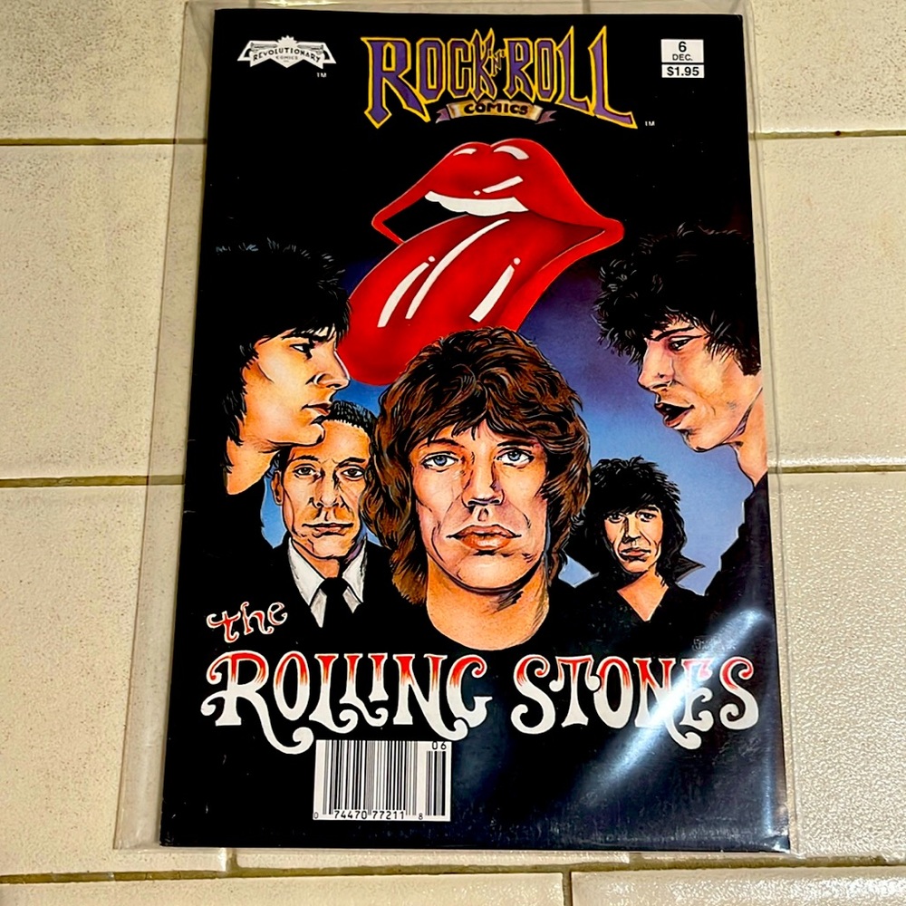 Rock 'n' Roll Comics : The Rolling Stones ( Vol. 1, no. 6 : Dec 1989)